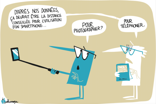D apres Le Monde Soupcons sur les ondes des telephones portables